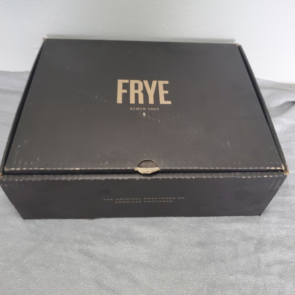 FRYE Alta Hiker Boot Cognac Leather Lace Up Chunky Heel Ankle W7
Utility NIB NEW - Picture 12 of 12